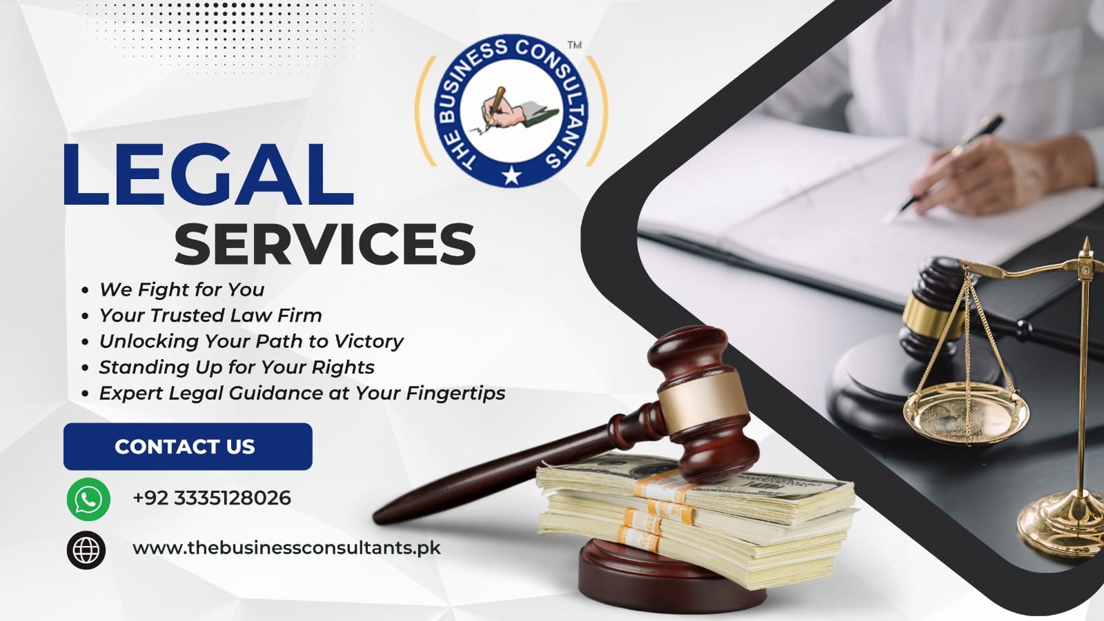 The Business Consultants legal and corporate advisory chambers in Rawalpindi and Islamabad